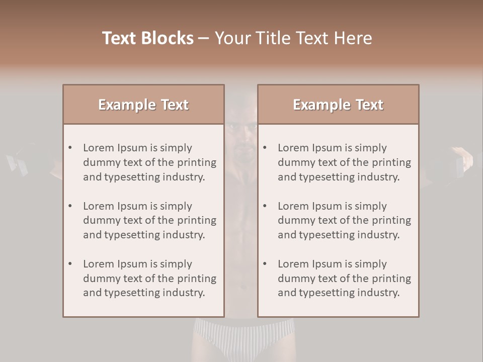 Beautiful Strong Skin PowerPoint Template