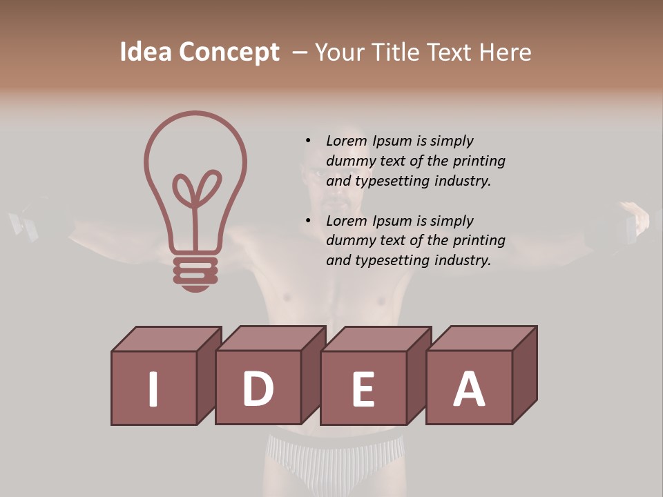 Beautiful Strong Skin PowerPoint Template