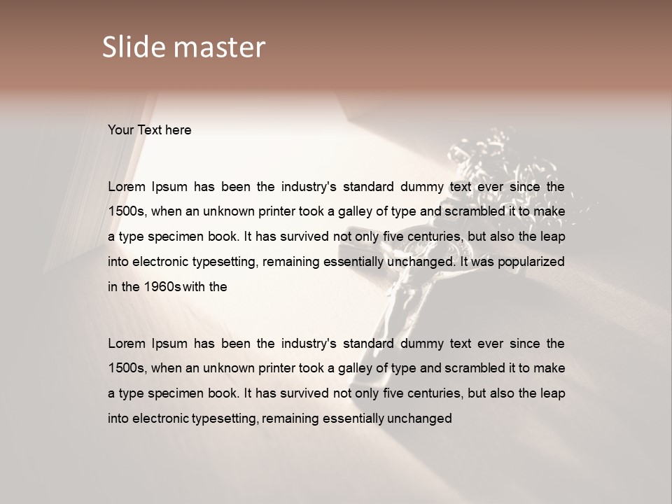 Savior Communion Resurrection PowerPoint Template