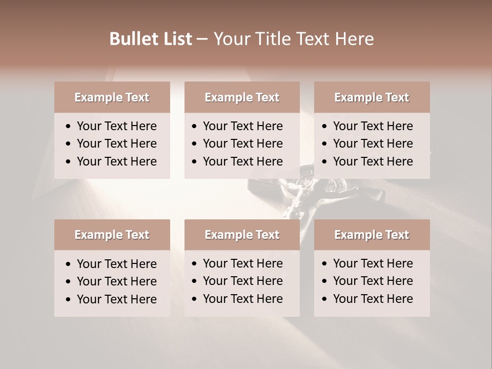 Savior Communion Resurrection PowerPoint Template