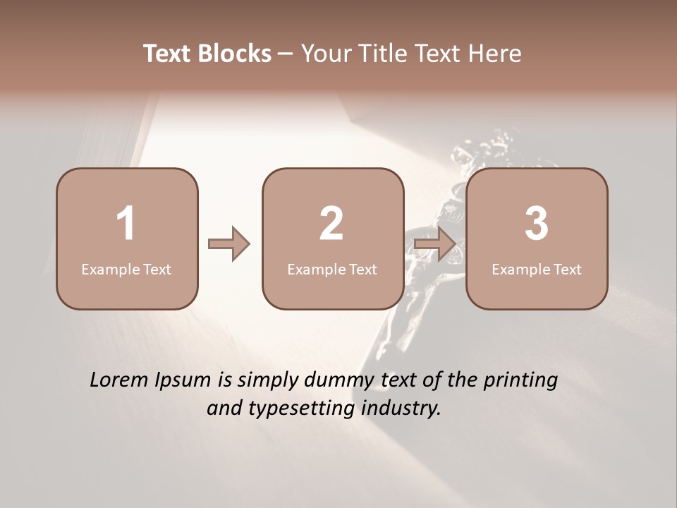 Savior Communion Resurrection PowerPoint Template