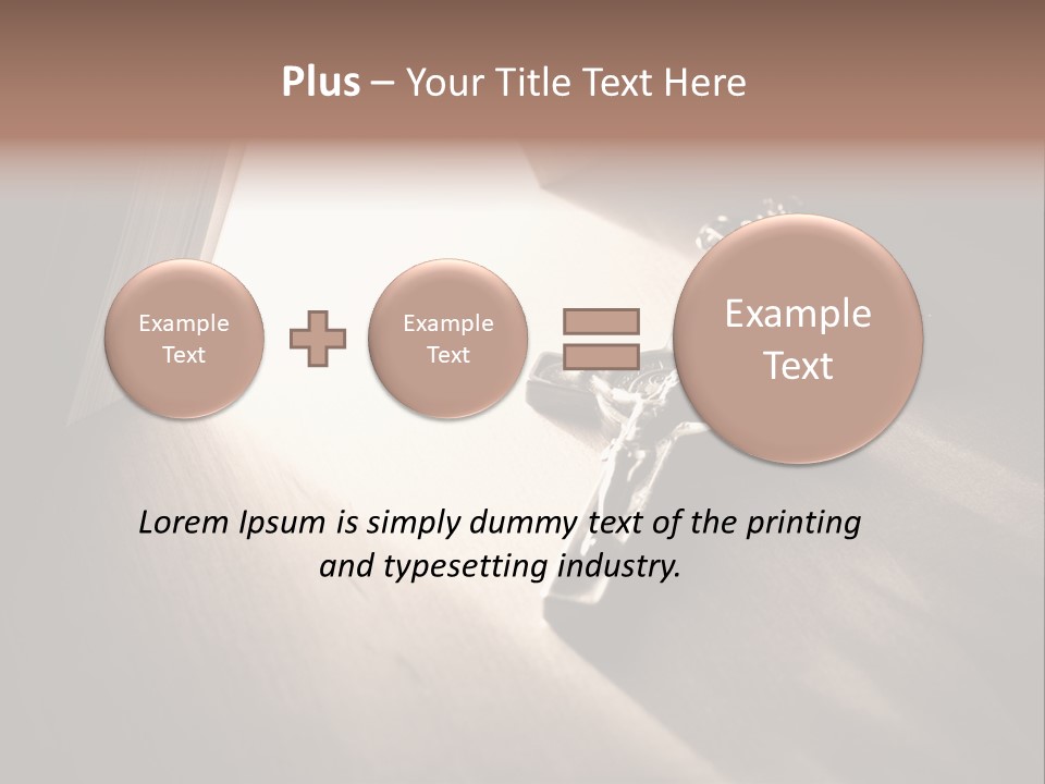 Savior Communion Resurrection PowerPoint Template