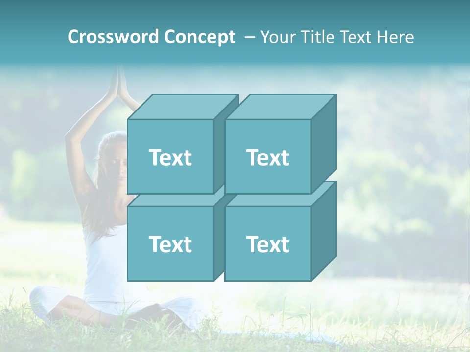 Peace Sport Hands PowerPoint Template