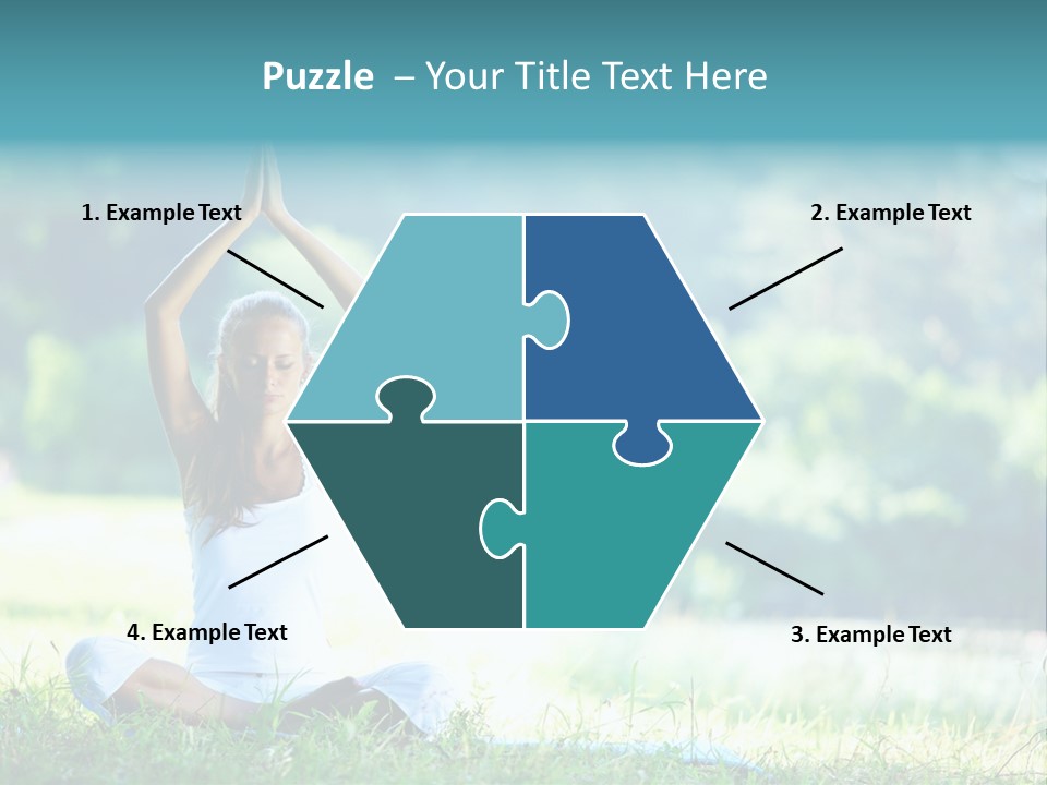 Peace Sport Hands PowerPoint Template