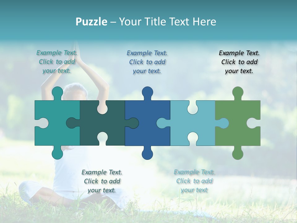 Peace Sport Hands PowerPoint Template