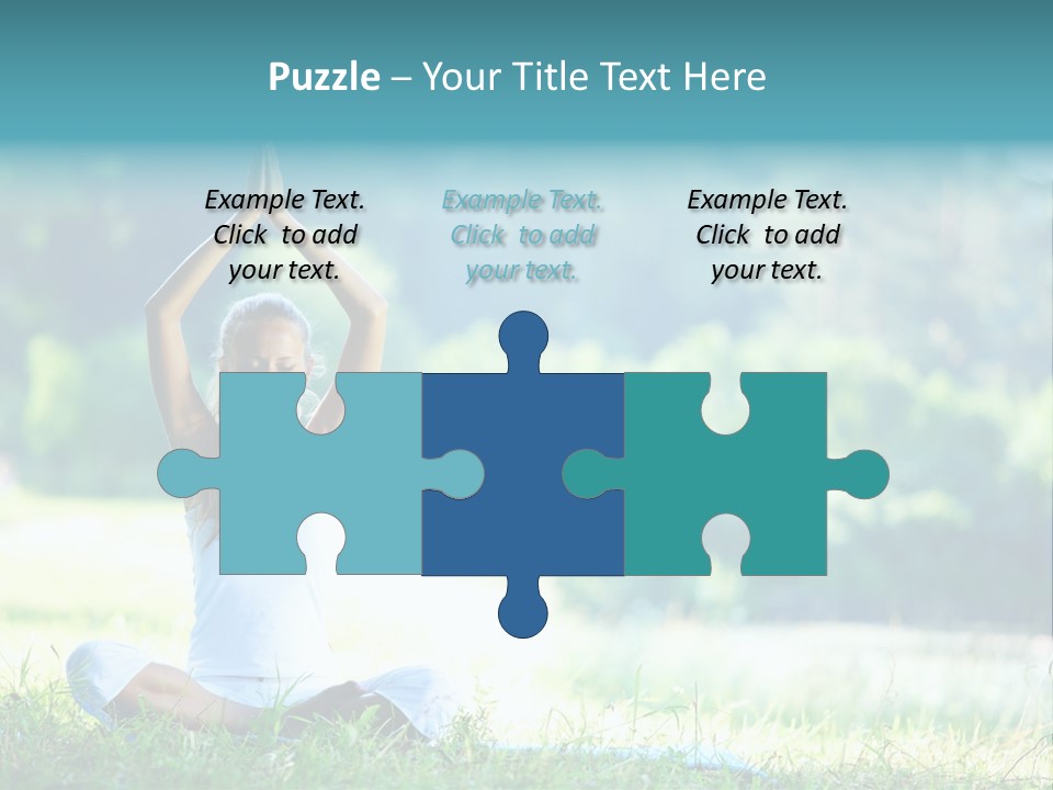 Peace Sport Hands PowerPoint Template