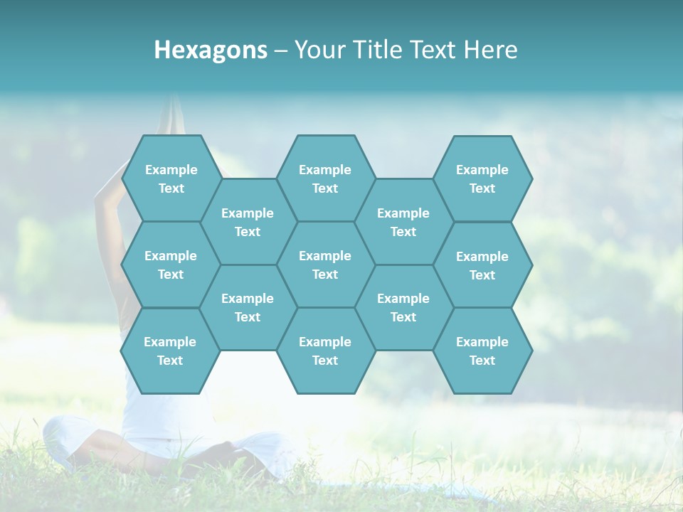 Peace Sport Hands PowerPoint Template