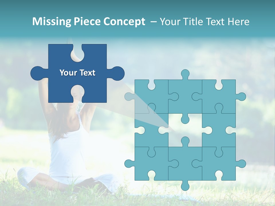 Peace Sport Hands PowerPoint Template