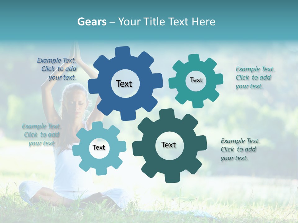 Peace Sport Hands PowerPoint Template