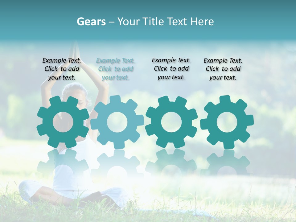 Peace Sport Hands PowerPoint Template