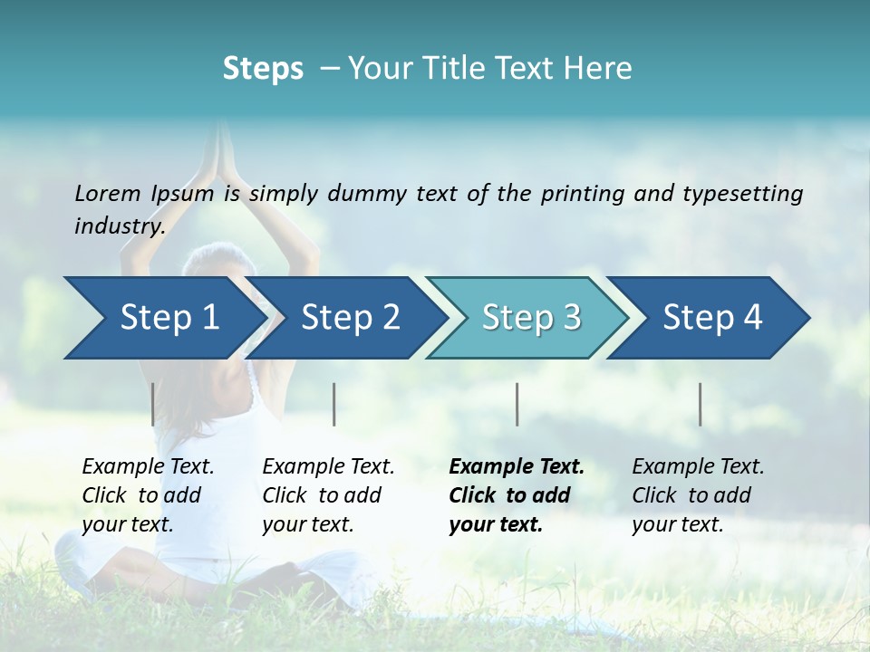 Peace Sport Hands PowerPoint Template