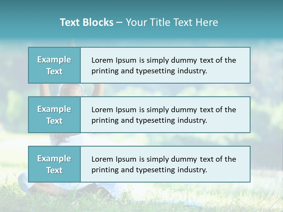 Peace Sport Hands PowerPoint Template