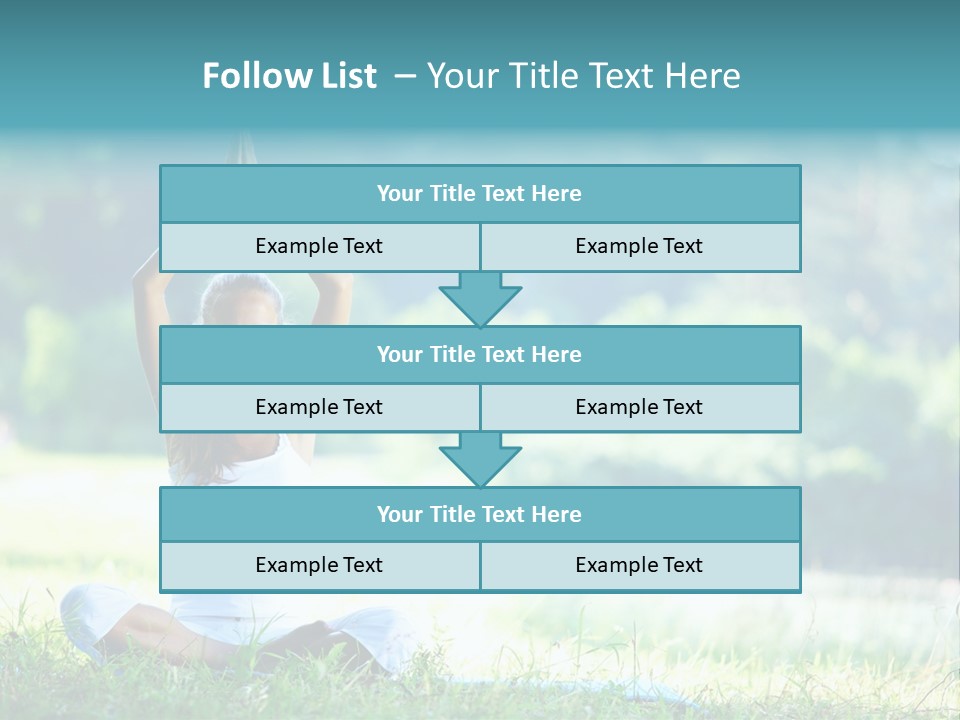 Peace Sport Hands PowerPoint Template