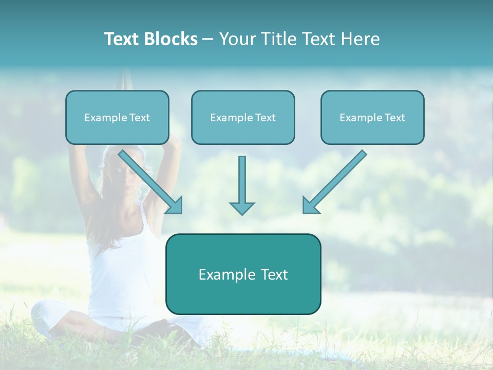Peace Sport Hands PowerPoint Template