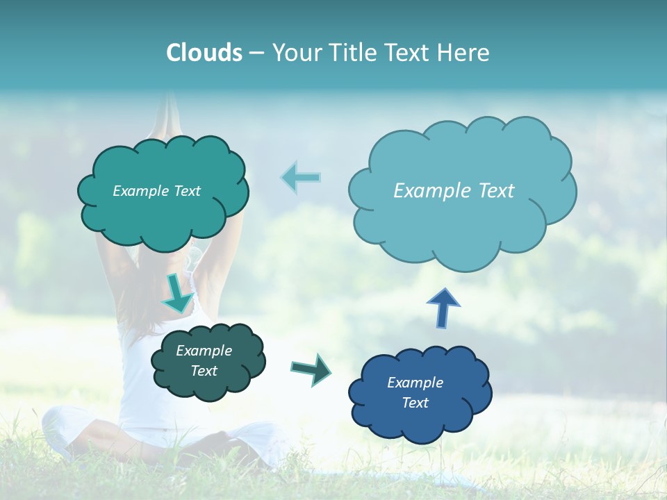 Peace Sport Hands PowerPoint Template