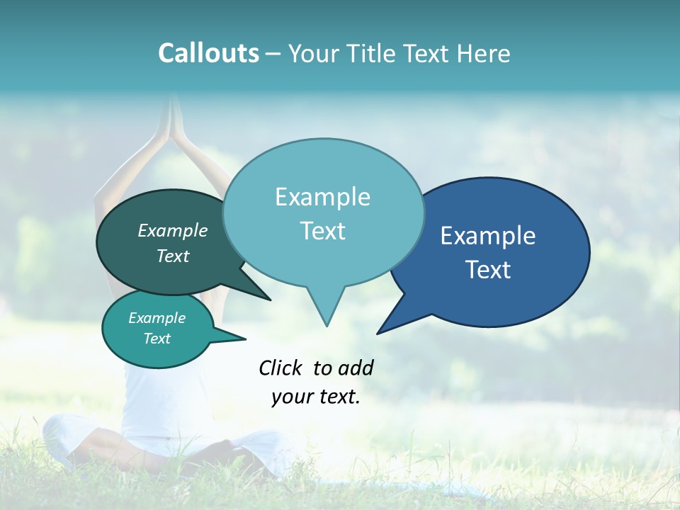 Peace Sport Hands PowerPoint Template