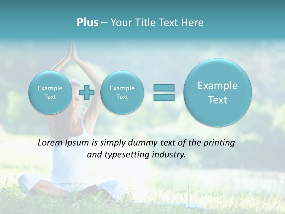 Peace Sport Hands PowerPoint Template