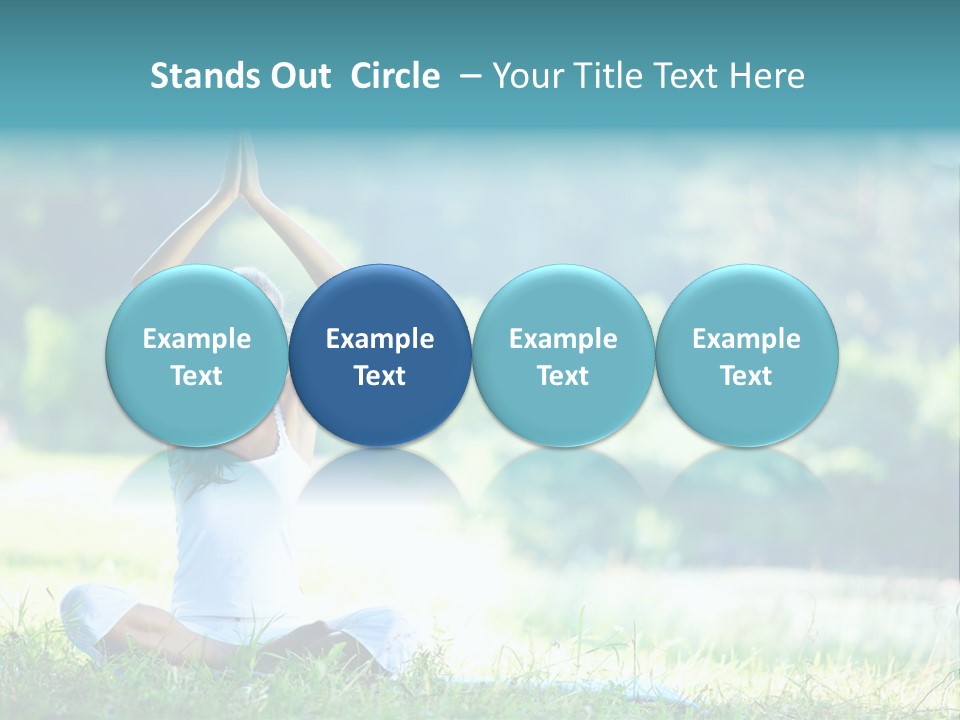 Peace Sport Hands PowerPoint Template