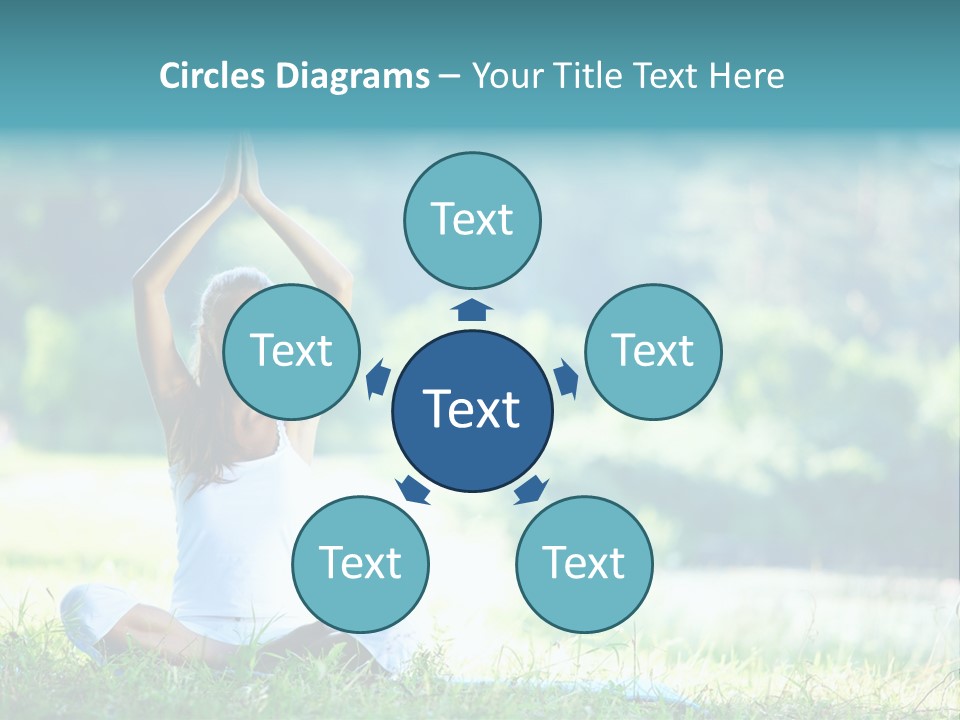 Peace Sport Hands PowerPoint Template