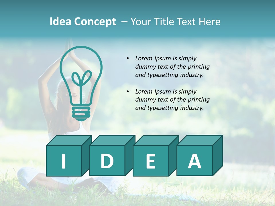 Peace Sport Hands PowerPoint Template