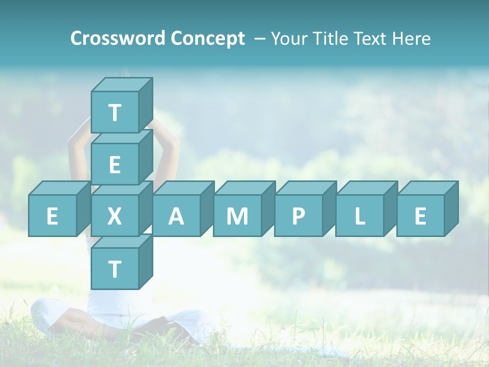 Peace Sport Hands PowerPoint Template