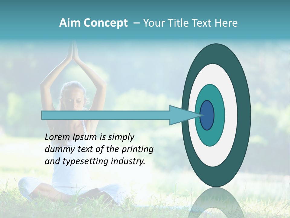 Peace Sport Hands PowerPoint Template