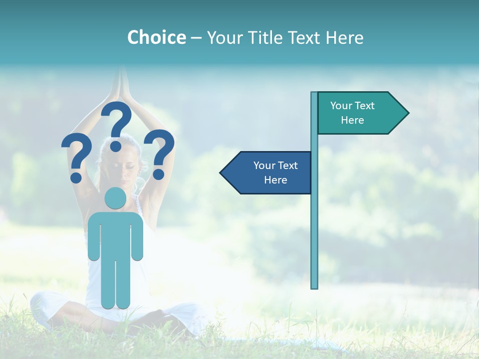 Peace Sport Hands PowerPoint Template