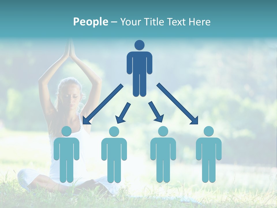 Peace Sport Hands PowerPoint Template