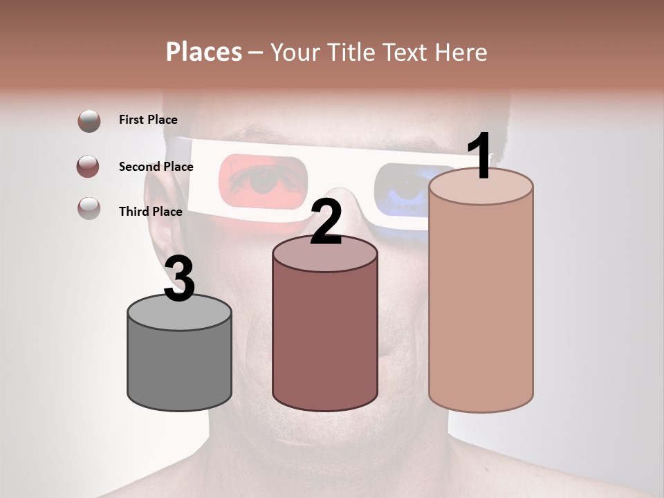 Eyeglasses Leisure Movie PowerPoint Template