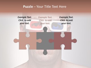 Eyeglasses Leisure Movie PowerPoint Template