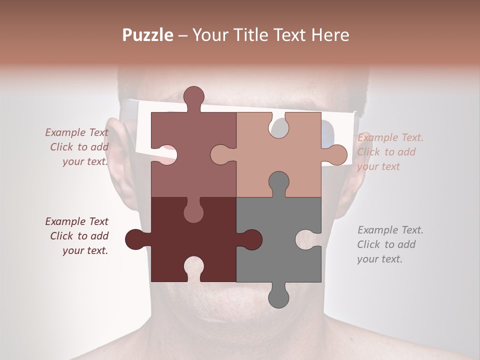 Eyeglasses Leisure Movie PowerPoint Template