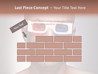 Eyeglasses Leisure Movie PowerPoint Template