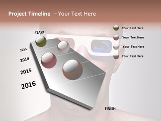 Eyeglasses Leisure Movie PowerPoint Template