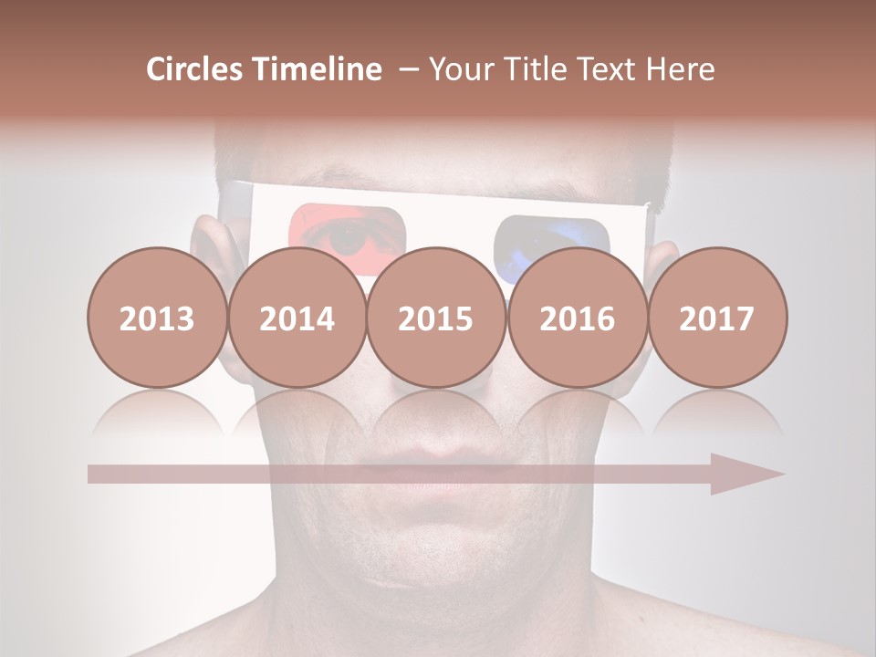 Eyeglasses Leisure Movie PowerPoint Template