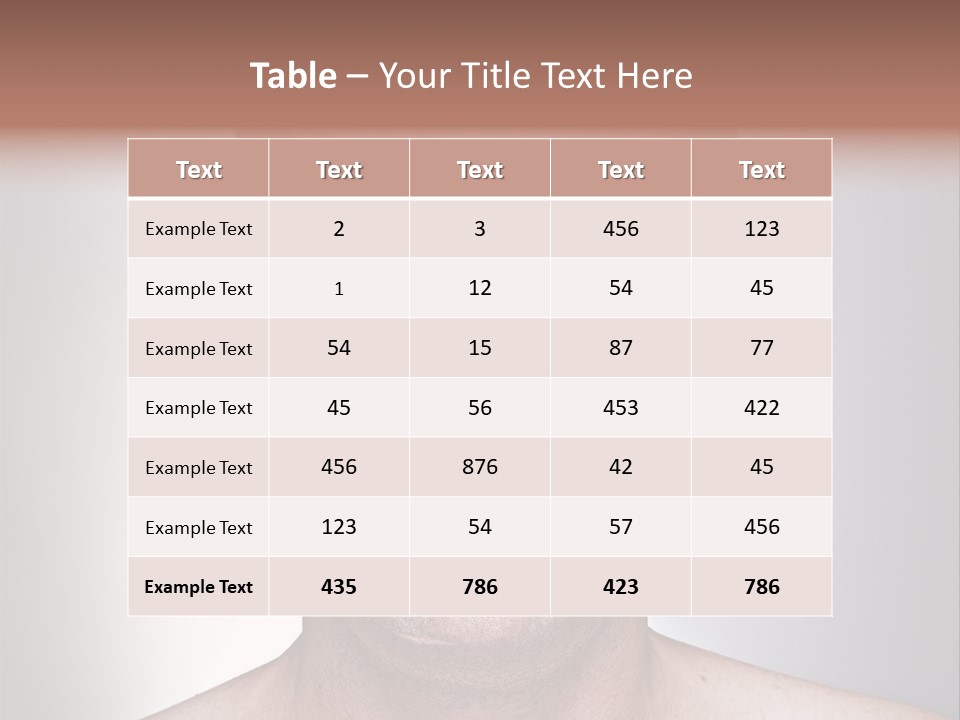Eyeglasses Leisure Movie PowerPoint Template