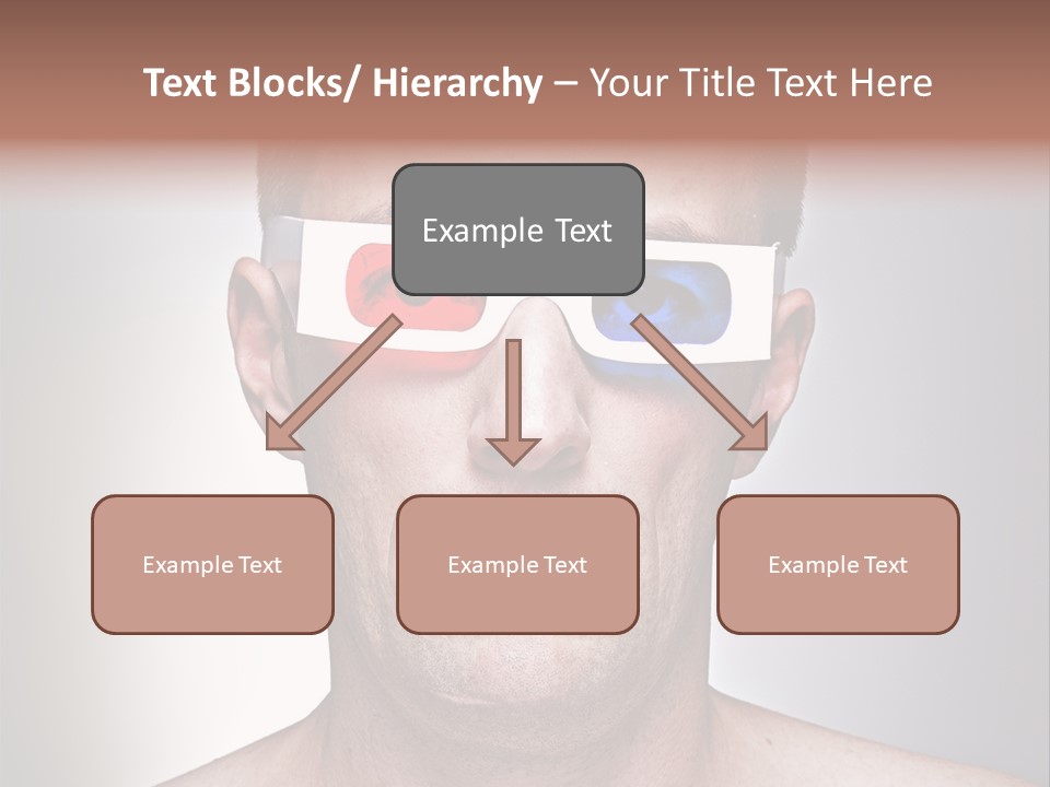 Eyeglasses Leisure Movie PowerPoint Template