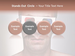 Eyeglasses Leisure Movie PowerPoint Template