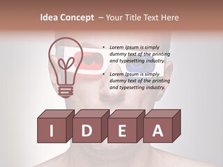 Eyeglasses Leisure Movie PowerPoint Template