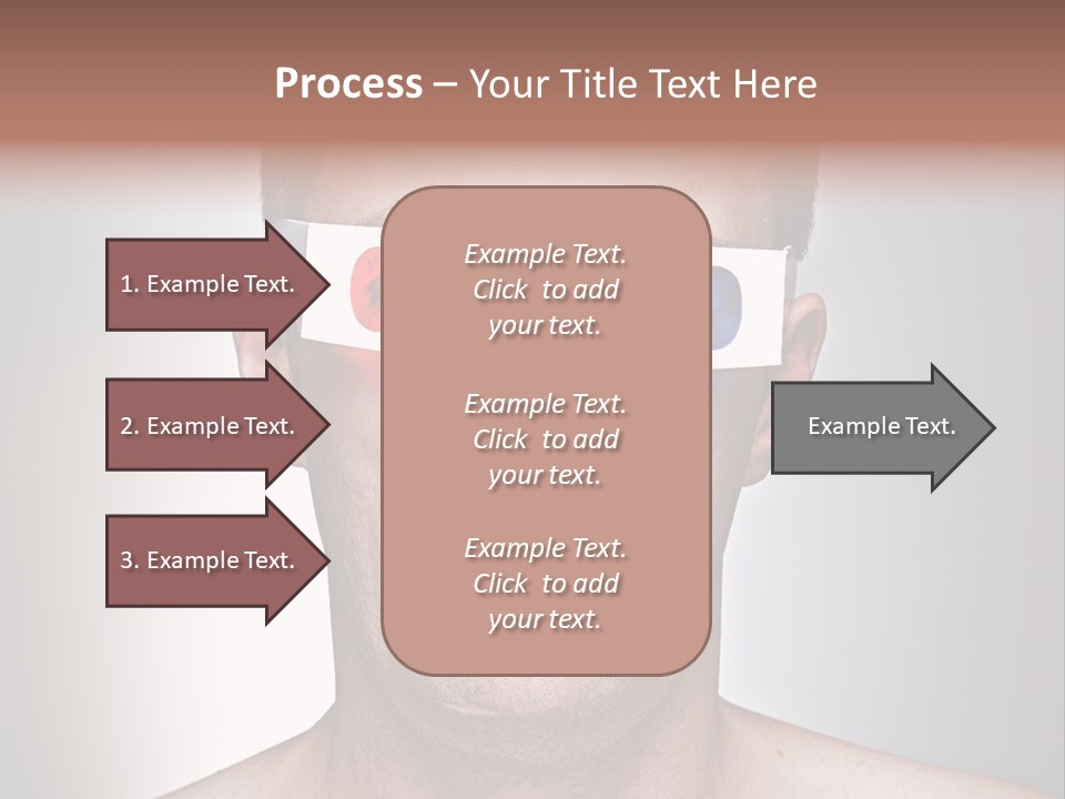 Eyeglasses Leisure Movie PowerPoint Template