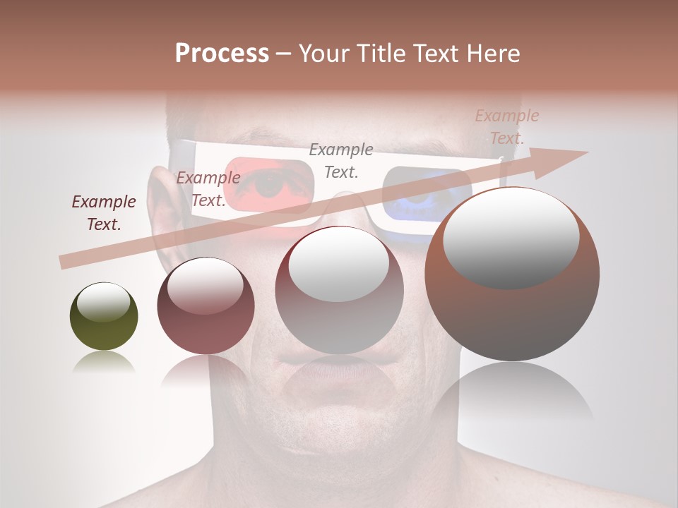 Eyeglasses Leisure Movie PowerPoint Template