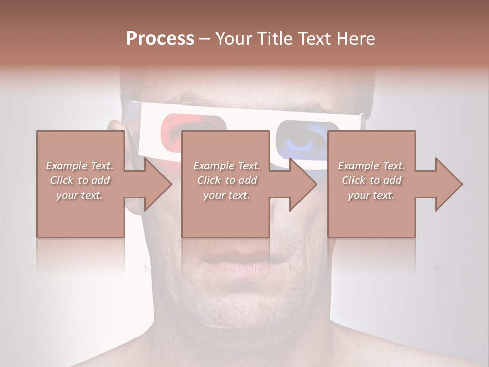 Eyeglasses Leisure Movie PowerPoint Template