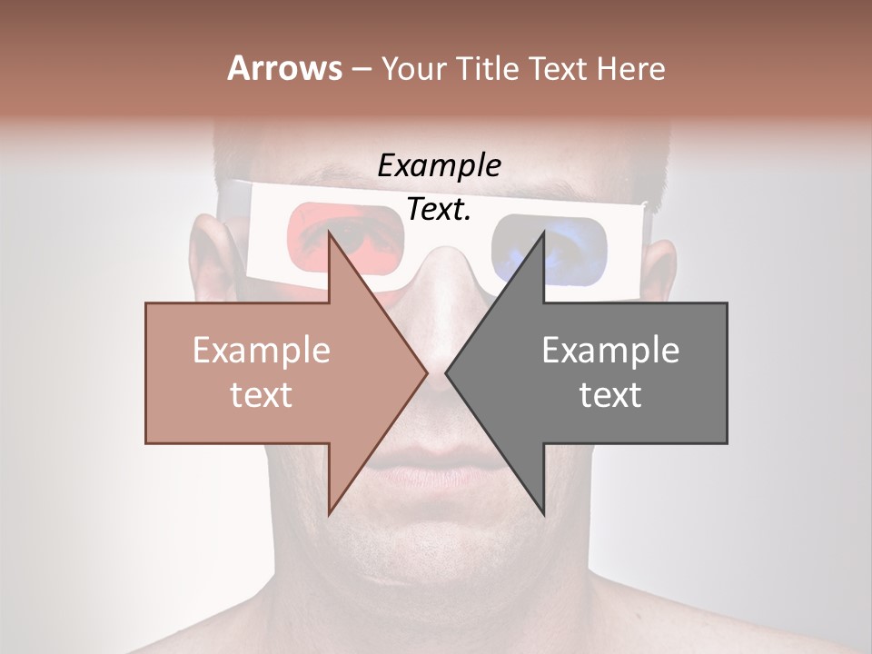Eyeglasses Leisure Movie PowerPoint Template