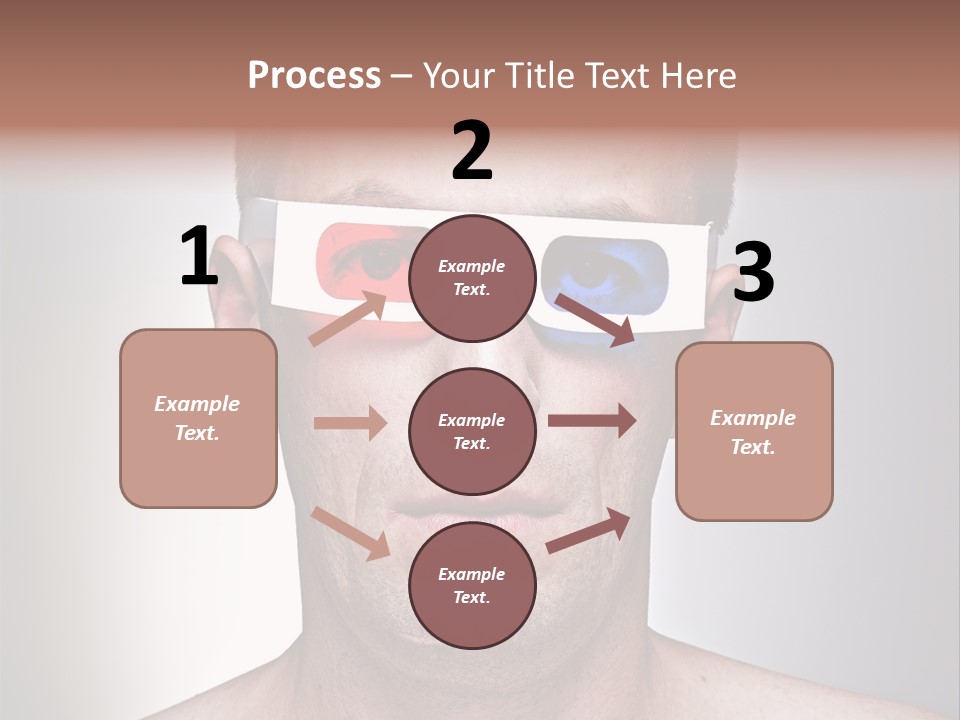Eyeglasses Leisure Movie PowerPoint Template