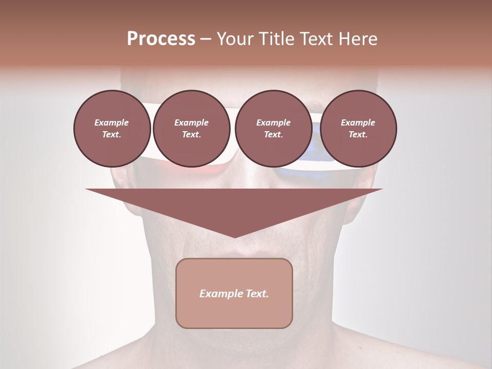 Eyeglasses Leisure Movie PowerPoint Template