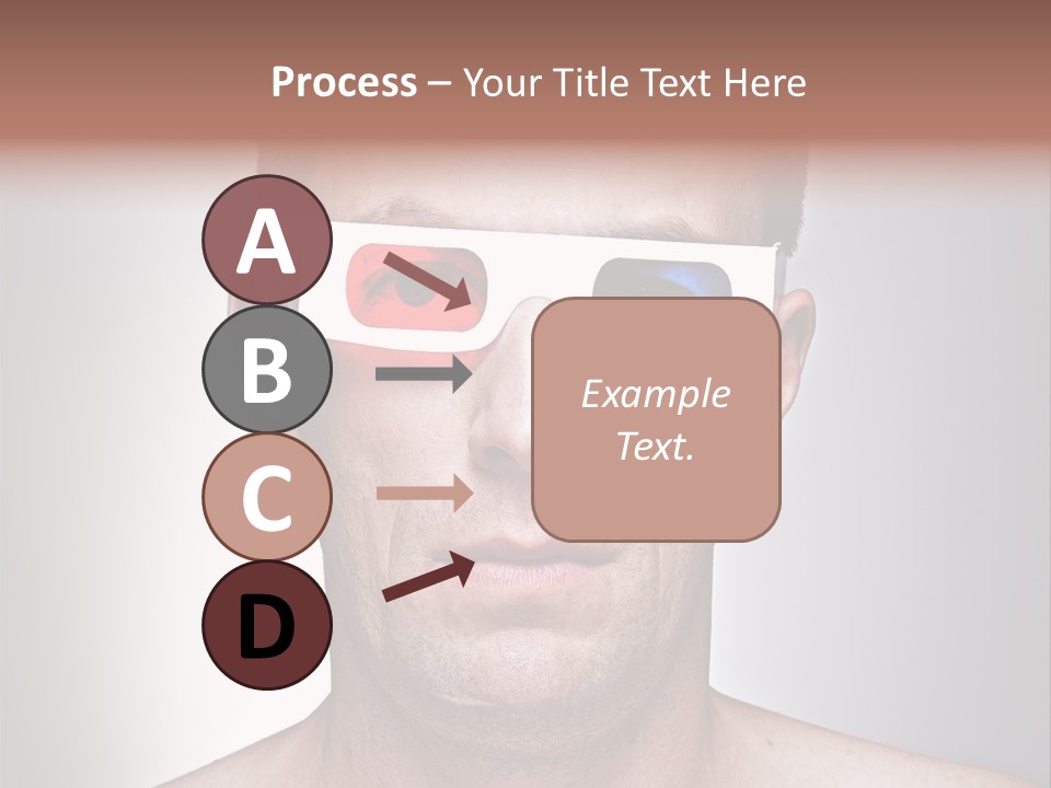 Eyeglasses Leisure Movie PowerPoint Template