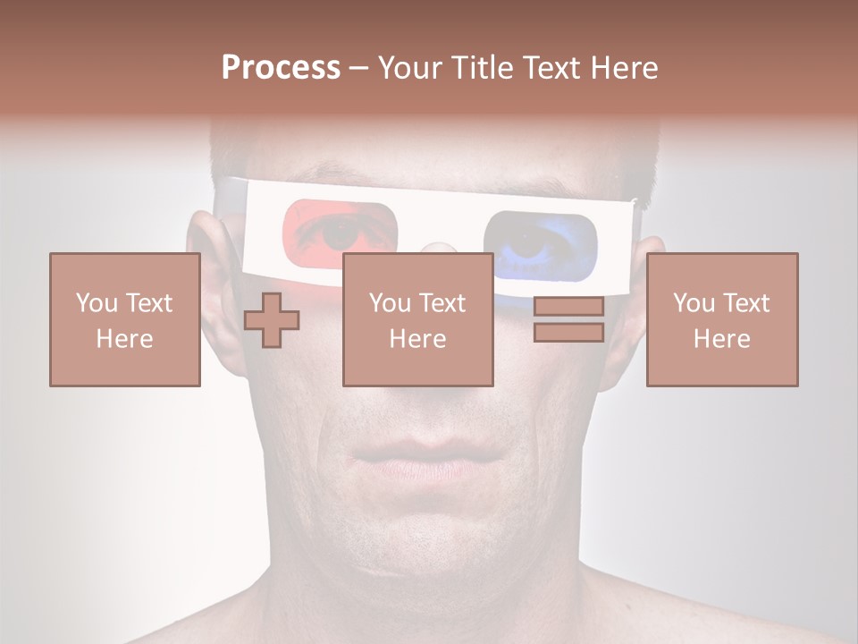 Eyeglasses Leisure Movie PowerPoint Template