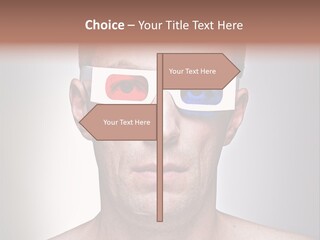 Eyeglasses Leisure Movie PowerPoint Template