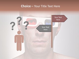 Eyeglasses Leisure Movie PowerPoint Template