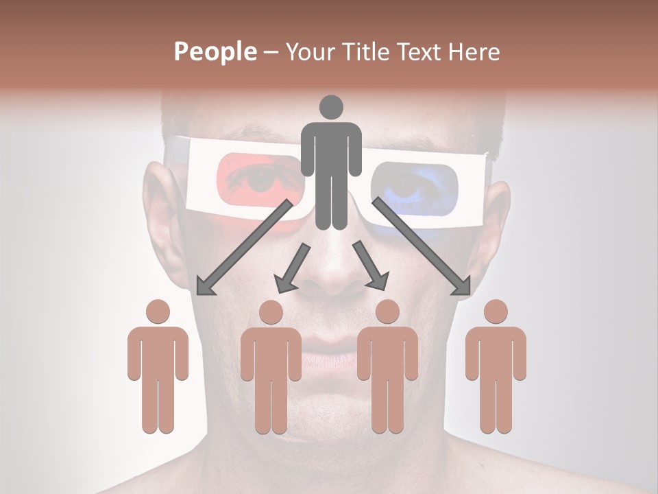 Eyeglasses Leisure Movie PowerPoint Template