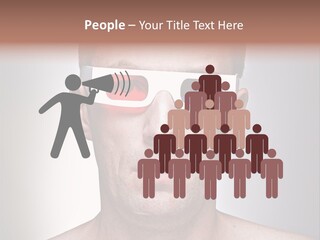 Eyeglasses Leisure Movie PowerPoint Template